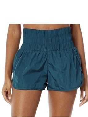 FP Movement by Free People Teal The Way Home Athletic Shorts | Large